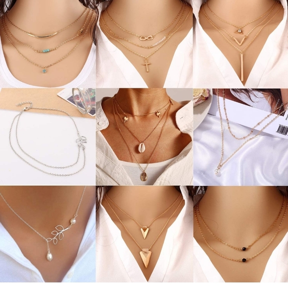 Assortment of Necklaces that Can Be Layered - Picture 3 of 7